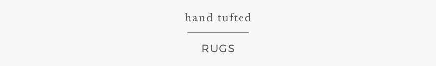 hand tufted hand tufted